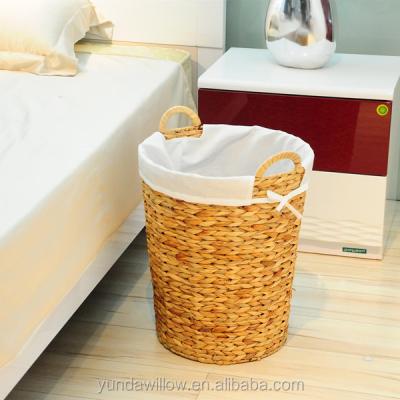 China Sustainable Basket New Products Woven Laundry Basket for sale