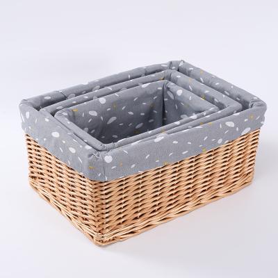 China Kitchen Cabinet Drawer Basket Eco - Friendly Wicker for sale