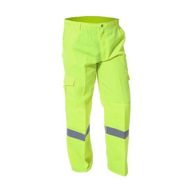 China Pants Complete Sell Hi Vi Cargo High Quality Pants Safety Workwear Water Proof Functional Pants With Reflective Tape for sale