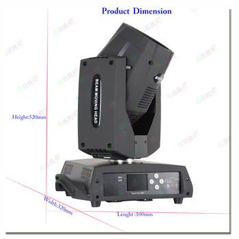 Chine Emballage principal mobile de Flightcase de gobos de la lumière 17 de faisceau de lampe de l'オスラム DMX512 à vendre