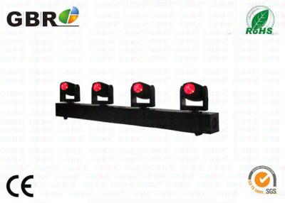 China 4pcs *10w leidde het bewegende hoofdwit van de straal lichte, aanstekende Bar of rgbw 4 hoofden4pcs 10w geleide straal die hoofdlicht bewegen Te koop