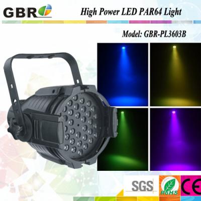 China 120 Watt Led Par Can Lights 7 Channels Tri Color Led For Night Club Lights for sale