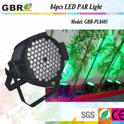 China 84x3W LED par can Lights multi color led lights for Wedding Party for sale