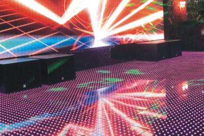 China Led Commercial Lighting Wedding Dance Floor / Led Video Dance Floor for sale