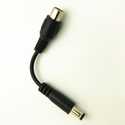 China Customized Aerial DC 5.5*2.1mm Male To RCA Female Audio Video Surveillance Cable for sale