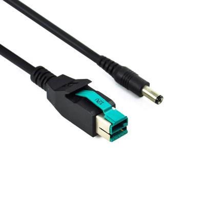 China Original Connector Original Factory 24V 12V Powered USB To DC5.5MM Power Cable For Printer for sale