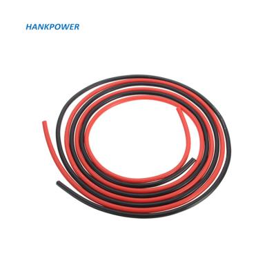 China Underground Soft Silicone High Temperature Wire 30AWG 28AWG 26AWG 22 A.W.G. 6 Wire Red Black Color For Lipo Battery ESC Servo for sale