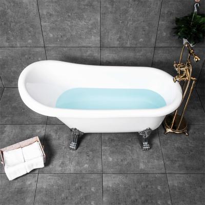 China America Acrylic Freestanding Bathtub Luxury Clawfoot Bathtub for sale