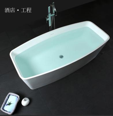 China Square Freestanding Bathtub Acrylic Bathtubs 52 Inch Bathtub for sale