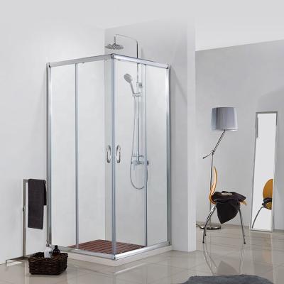 China Modern Tempered Glass Shower Enclosure Bathroom Shower Compartment for sale