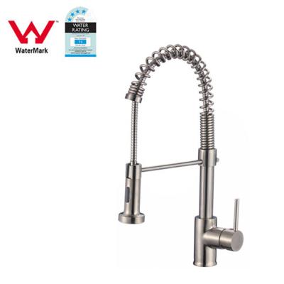 China Thermostatic Faucets Cupc Kitchen Water Faucet Kitchen Water Faucet Kitchen Sink Brush Nickel Brass Faucet for sale