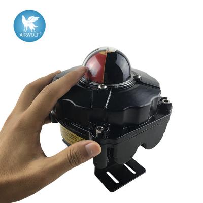 China Black ITS300 Series Aluminum Alloy Explosion Proof Monitoring Switch Pneumatic Position Limit Switch for sale