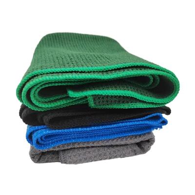 China QUICK DRY Waffle 30*30cm Customize Logo Size Package Microfiber Weave Towel Car Drying Towel Cleaning Cloth for sale