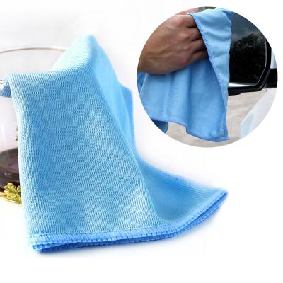 China Scuff Free Soft Lint Free Net Reusable Child Safe Microfiber Cleaning Cloth For Stained Glass for sale