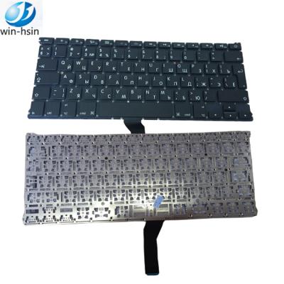 China hot selling laptop capacitive keyboard for a1466 a1369 USA RU Russian notebook keyboard for sale