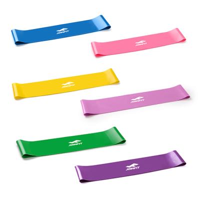 China Custom Printed Latex JOINFIT Latex Loop Resistance Bands for sale