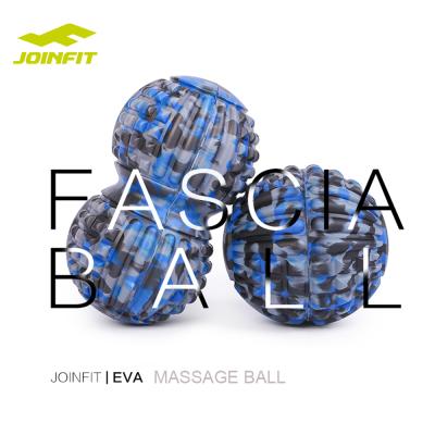 China EVA JOINFIT Camouflage EVA Fascia Peanut Massage Ball Set for sale