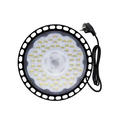 China Warehouse UFO Lamp 100W 150W 200W Highbay LED Industrial Lighting Warehouse Garage Canopy Light UFO LED High Bay Light for sale