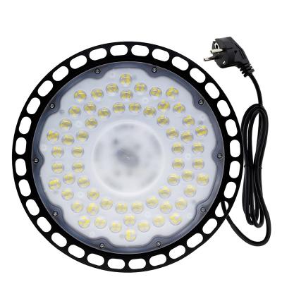 China Industrial Warehouse 100w 150w 200w UFO LED High Bay Light Factory Directly LED Highbay Warehouse Light IP65 for sale