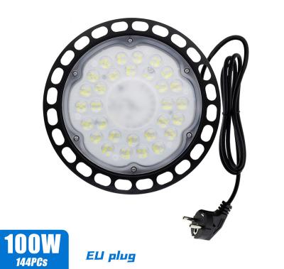 China Waterproof Warehouse Warehouse Workshop Commercial 150w Lighting High Bay Led Lighting For Gym Lamp UFO Led High Bay Light for sale