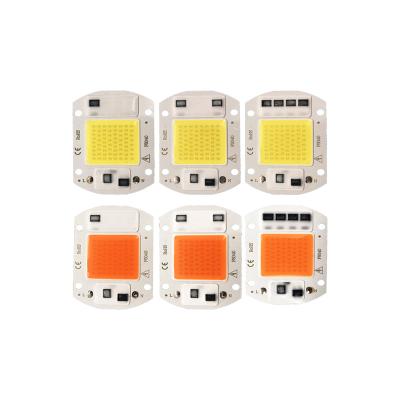 China High CRI Flip Chip 10/20/30/50W High Power PCB/Detector/Replacement/Project Led Chip For Bonding /Curing/ Detection SMD COB LED Chip for sale