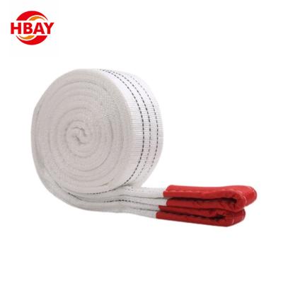 China Wholesale Polyester Factory Heavy Duty Polyester Lifting Sling Webbing Flat Sling for sale