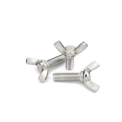 China General Industry Hardware Fastener Manufacturing M3 M4 M5 M6 M8 Stainless Steel Wing Bolts for sale