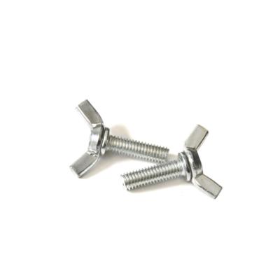 China General Industry Factory Processed M4 M5 M6 M8 High Strength Bolt Screw Stainless Steel Wing Bolts for sale