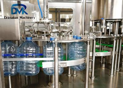 China embotelladora 3 rotatorios del agua de 3.8kw 5l en 1 material del acero inoxidable en venta