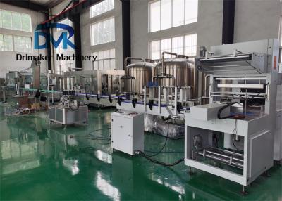 중국 Automatic PET / PP / PE Water Bottling Machine With 0.4 - 0.6Mpa Air Pressure 판매용