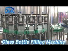 Irregular Glass Bottle Filling Machine 3000 Bottles / H Washing Capping