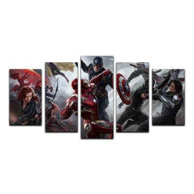 China Modern Superheroes Marvel America-Captain Poster Print Canvas Wall Art Painting Home Decor for sale