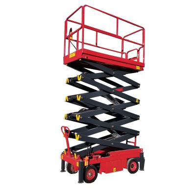 China XuYang Electric Lifting Scaffolding Various Specifications Modern Electric Scissor Lift Scaffolding (load-bearing 500 kg) for sale