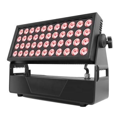 China Control P5 P10 44*20w RGBW IP65 800w Waterproof Outdoor Hotel Dmx512 4 in 1 Led Wall Washer Light for sale