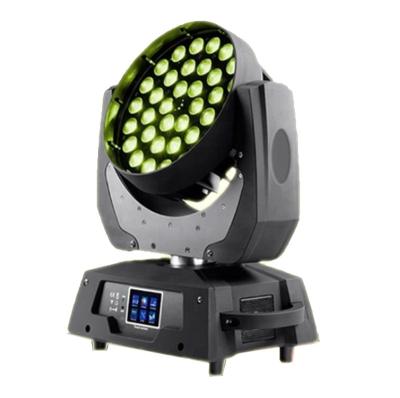 China Wash With High Quality Moving Zoom Stage Lights Wedding Bar 36x10W RGBW 4in1 Headlight Stage Beam Light for sale