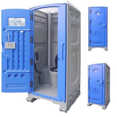 China Modern mobile portable toilet with steel skids for sale