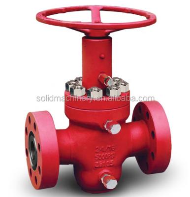 China API General 6A Cast Flange End Expanding Gate Valve for sale