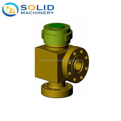 China API 6A General High Pressure Wellhead Positive Choke Valve / H2 Choke Valve for sale