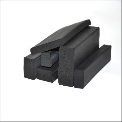 China customized EPDM foam soundproof windproof sample seal strip extrusion profile for sale