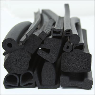 China Custom Rubber Epdm Seal Strip foam Profile Door Car Watertight Aluminium Soft Sponge Bumper Edge for sale