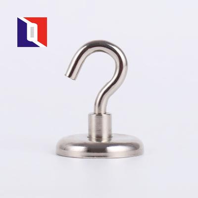 Cina Industrial Magnet Permanent Magnetic Materials Fishing Magnet Hook Neodymium Magnet in vendita