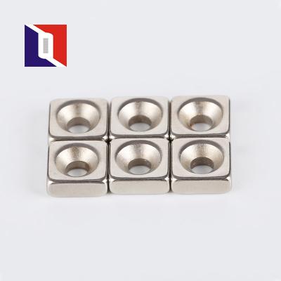 China Durable Supplies Wholesale Ndfeb Milled Block Square Neodymium Magnet zu verkaufen