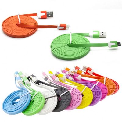 China MP3/MP4 Player 28awg 1m 1.2m 1.5m Braided Micro Usb Cable Sync Data Cable For Mobile Phone Chargering Usb Cable for sale