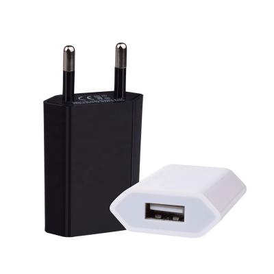 China Hot Selling Mobile Phone Products Travel Charger Adapter For Mobile Phone 5v 1a Us/eu Plug Usb Wall Charger For Iphone Charger for sale