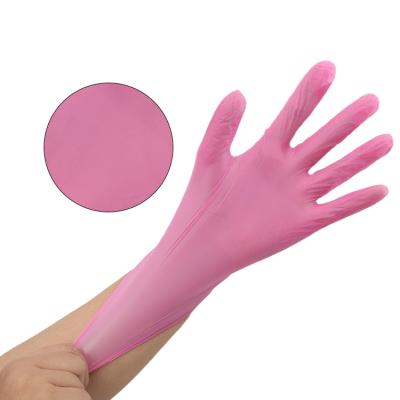 China 3mil 100 Pcs Food Prep Women's Nitrile Gloves Large Powder Industrial Gloves Latex Free Resistant Household Product Free Examination for sale