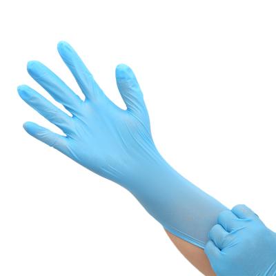 China Food Prep Food Grade Nitrile Gloves Powder Free Synthetic Household Work Hand Glove Nitrile Safety Gloves einweg for sale