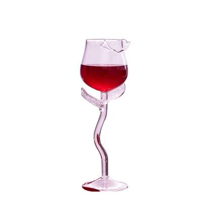 China Wine Glasses Wholesale Perfect Crystal Glass Wedding Party Modern Luxury Clear Red Wine Drinking Goblet for sale