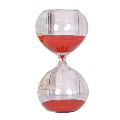 China Minimalist Direct Custom Home Decoration Sand Clock Table Factory Sand Houglass Glass Clock Timer for sale