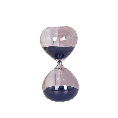 China Custom Minimalist Hourglass Sand Timer Sand Clock Small DIY Fillable Hourglass Sand Ceremony Kit for sale