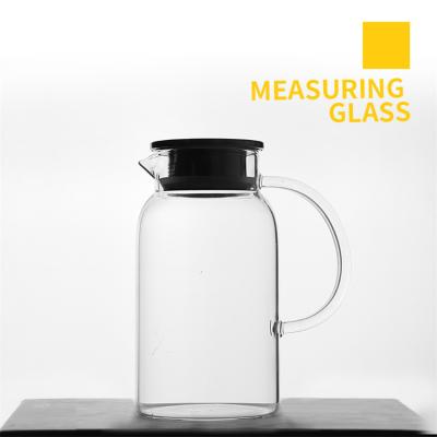 China Cost Effective Large Size Transparent Double Wall Glass Teapot for sale